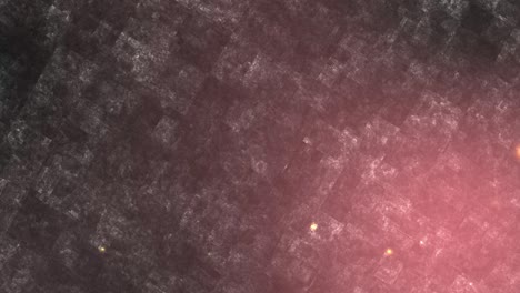movimiento de partículas de fondo. partículas del universo polvo con estrellas en fondo de movimiento negro. movimiento abstracto de partículas, bucle sin costuras, fondo abstracto con partículas brillantes bokeh.