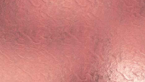 rose gold foil background. gold texture 3d rendering loop 4k