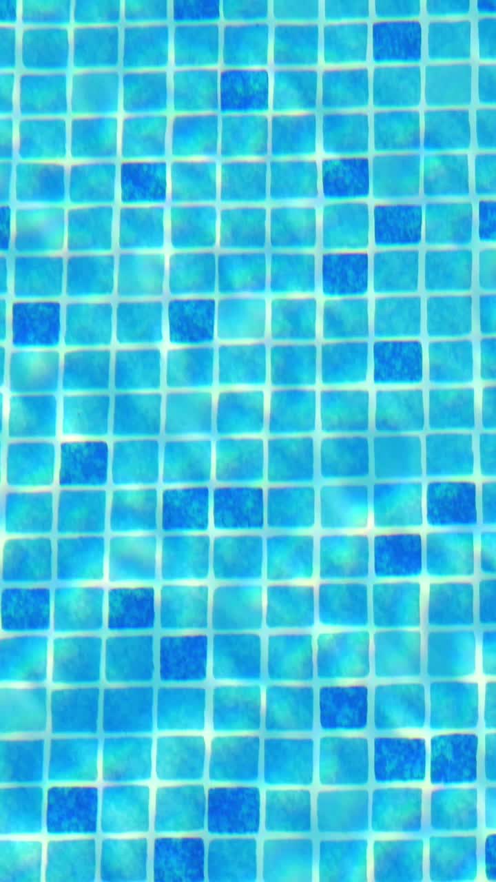 Azulejos de piscina embaixo d'água