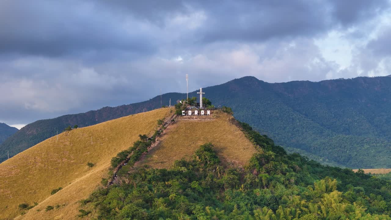 Corong Mountain View with Cross