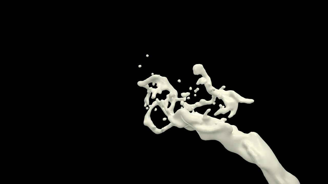 espalha de leite, produtos lácteos naturais realistas, fácil de personalizar para se encaixar em sua necessidade de publicidade substituir um fundo personalizado.