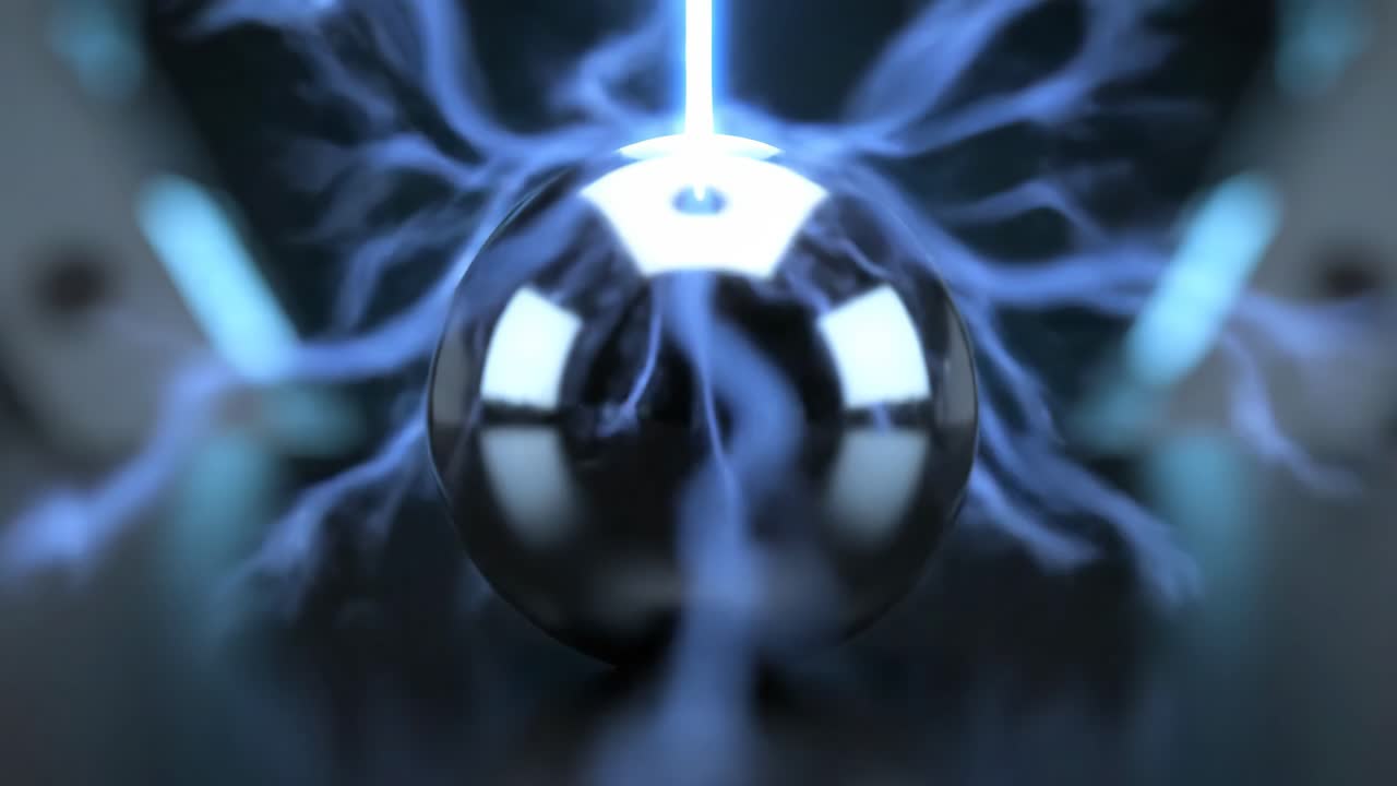 Abstract Metallic Spheres