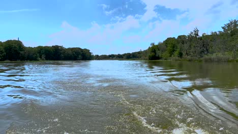 river view from behind boat pov_iphone pro 12 max_4k30fps