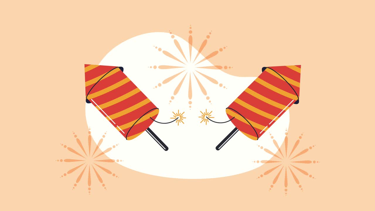 花火のイラスト