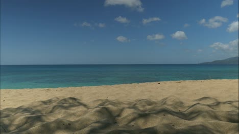 A-time-lapse-shot-of-a-relaxing-beach-in-St-George,-Grenada