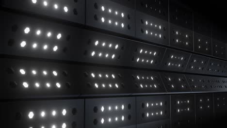 futuristic led panel wall