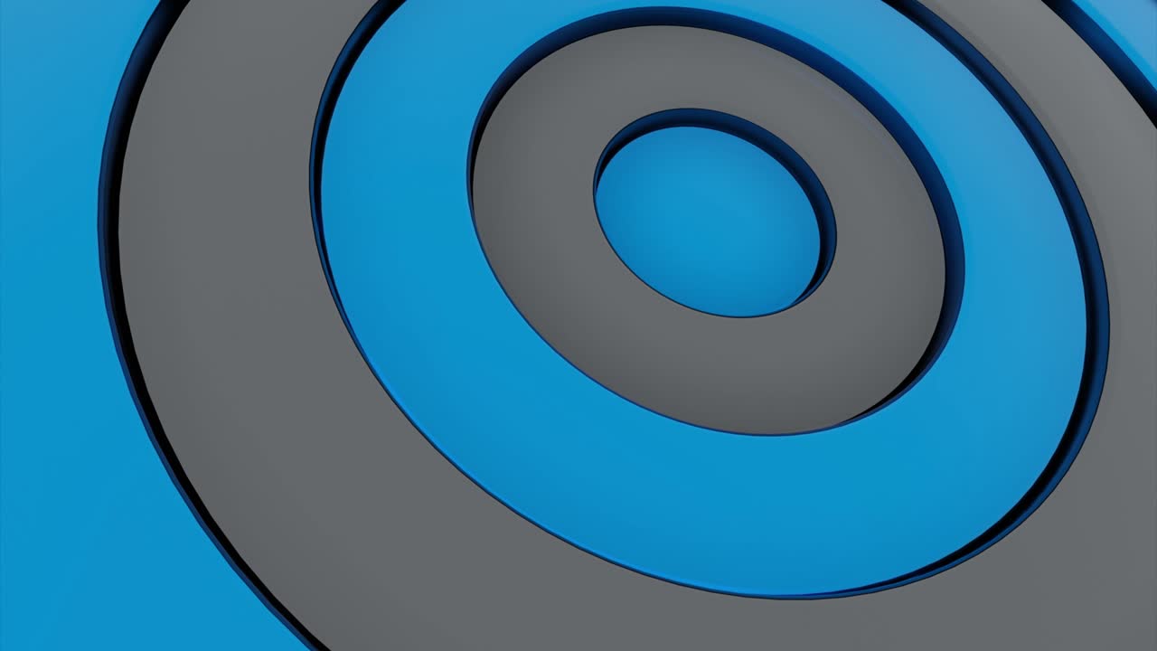 patrón de círculos abstractos azules y grises