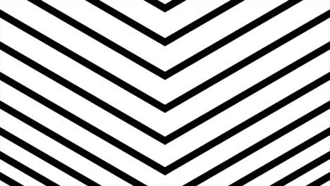 geometric black and white arrow pattern