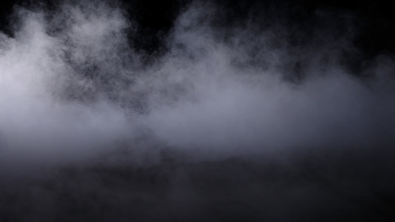 hielo seco realista nubes de humo niebla