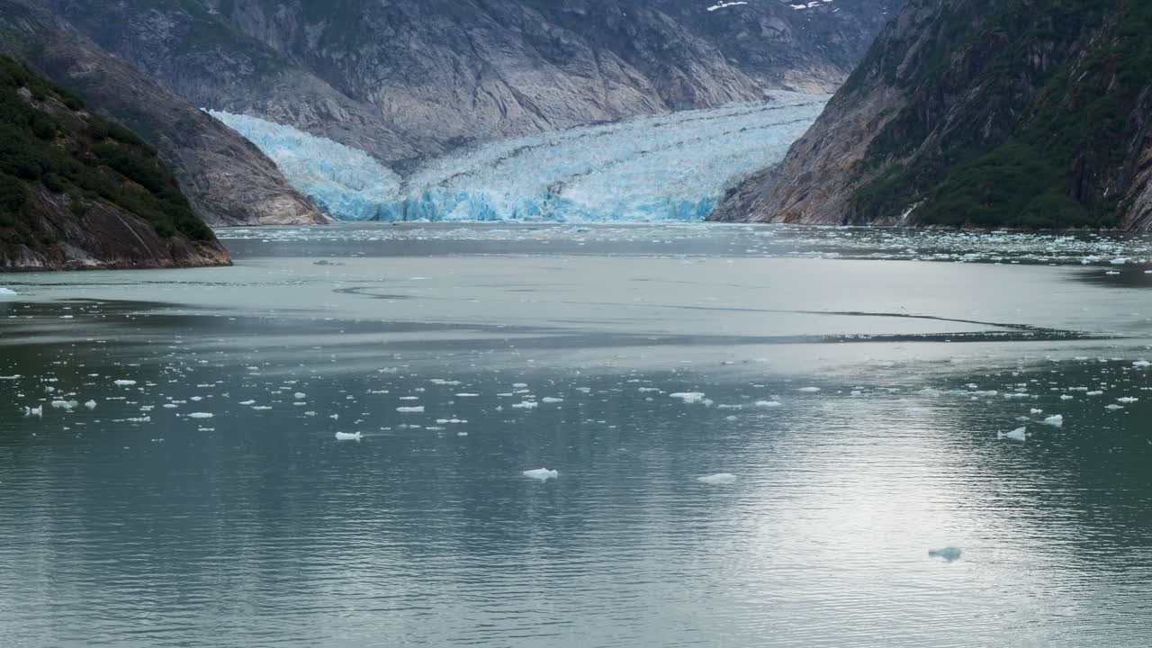 Dawes Glacier is a tidewater glacier, Endicott Arm fjord, Alaska.