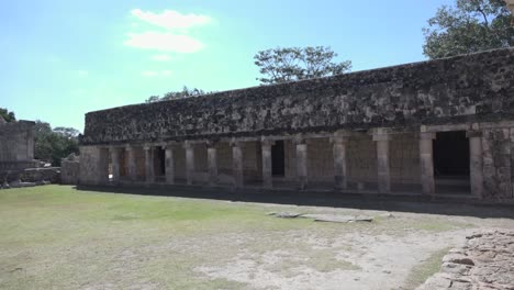 El-Cuadrilátero-Del-Convento-En-Uxmal,-Yucatán,-México