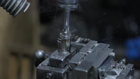 drilling machine with drill bit for tapping