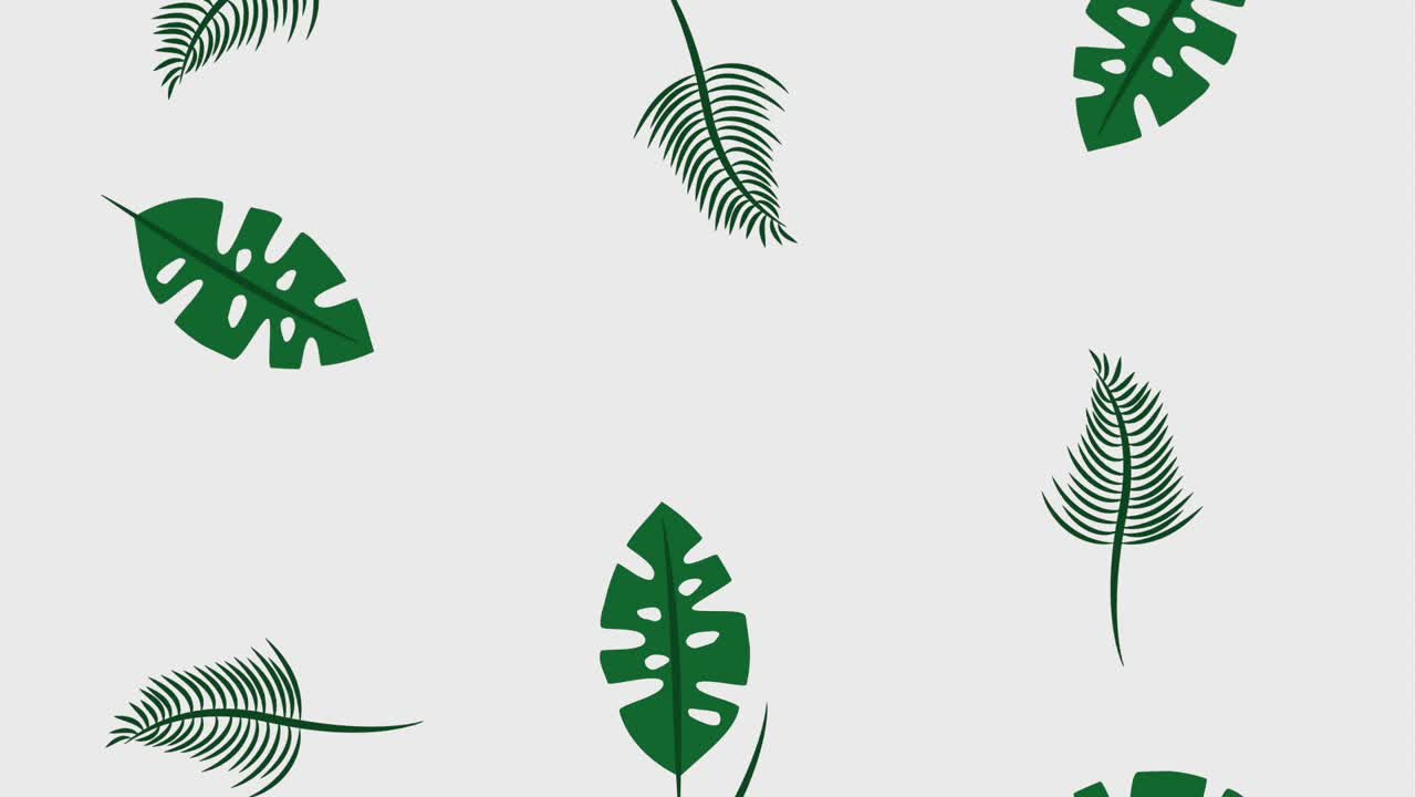 plantilla de verano tropical