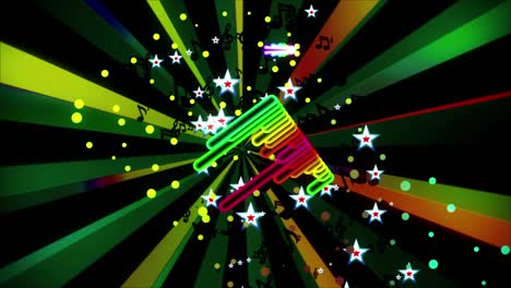 music spectrum vintage vj loop