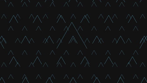 neon seamless geometric triangles pattern on dark gradient