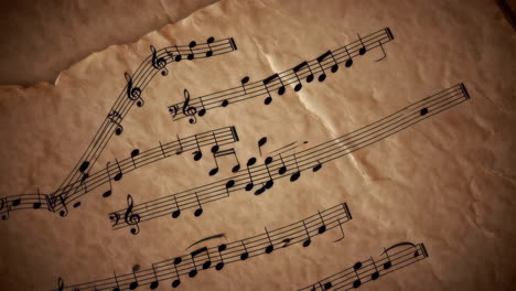 old sheet music