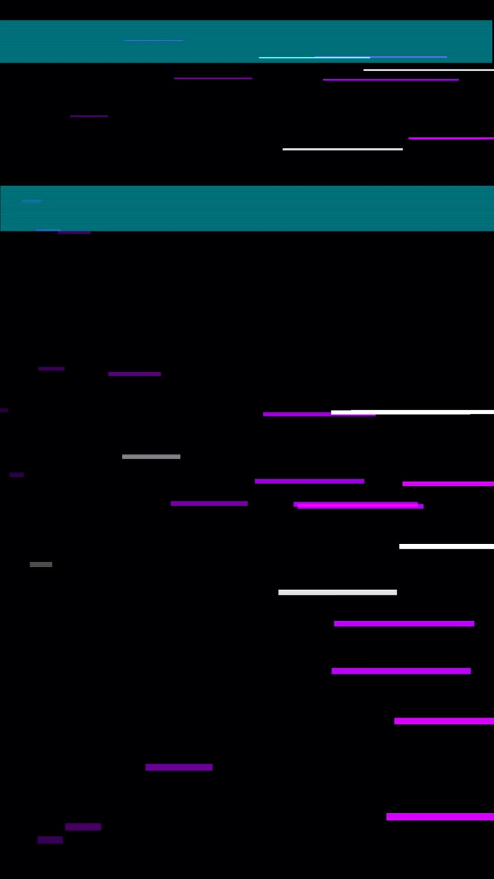 Effetto glitch digitale con linee orizzontali astratte
