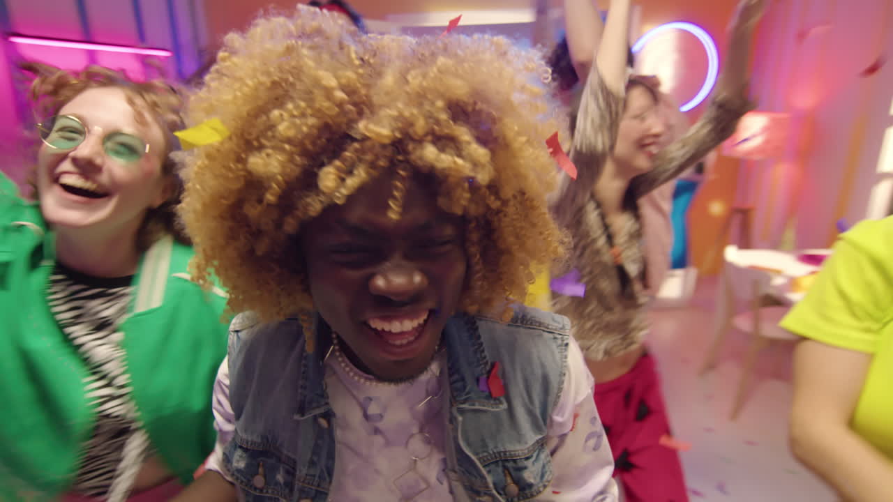 Energetic Party with Friends