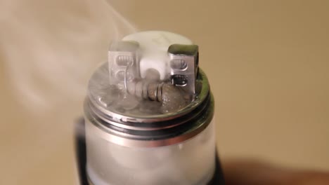 Vape-macro-footage