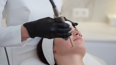 laser facial treatment