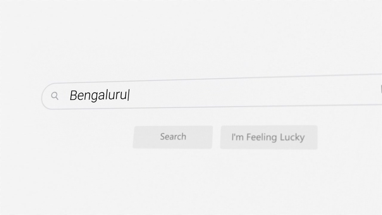 Ricerca di Bengaluru sul browser Internet
