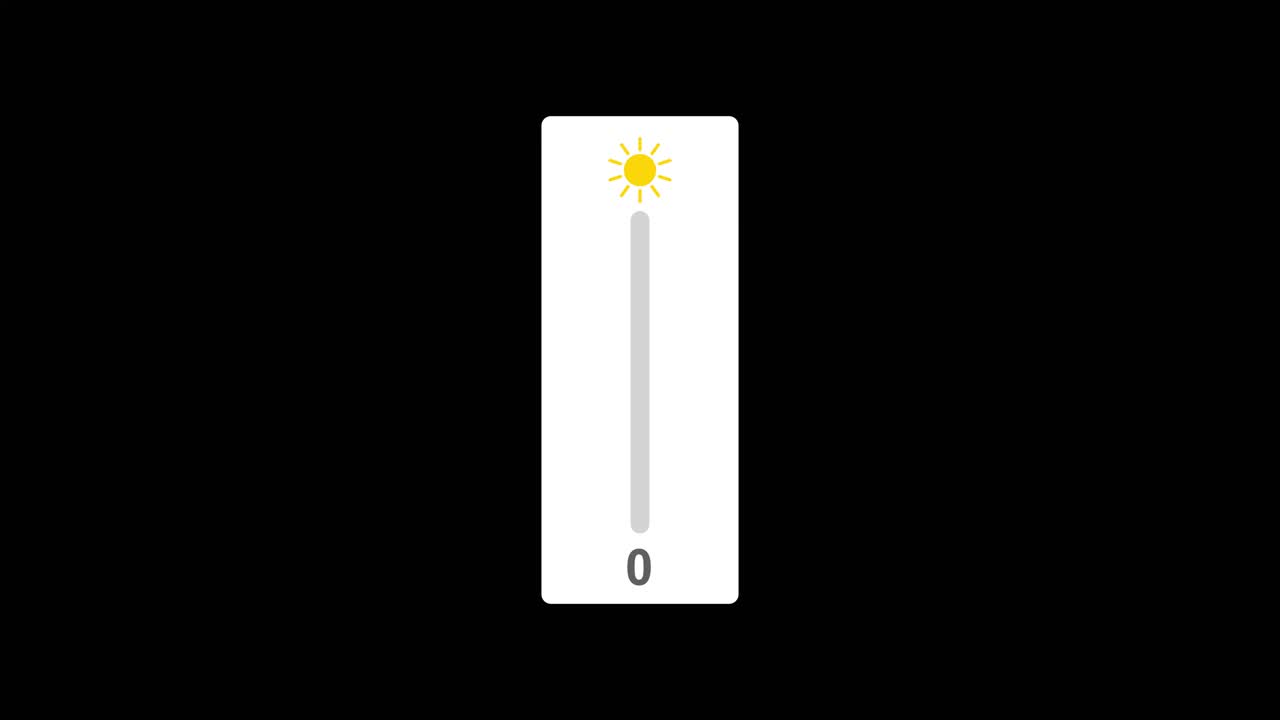 Brightness Level Indicators