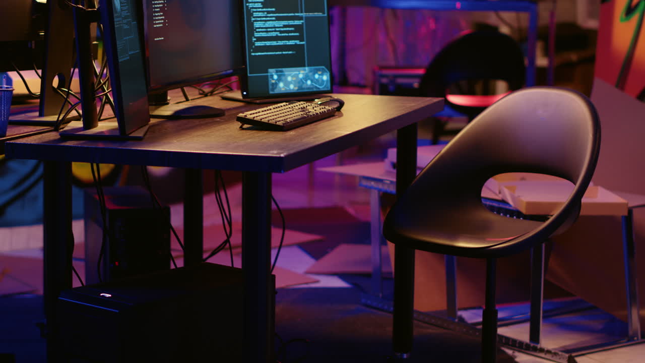 Bunker used by criminals to avoid police