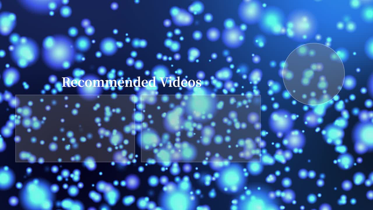 플로팅 포인트 엔드 카드 엔딩 스크린 모션 그래픽