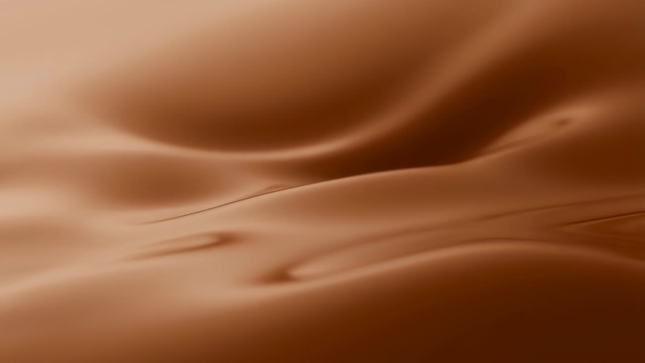 Abstract Brown Liquid Waves Background