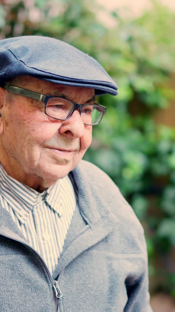 retrato de un hombre anciano