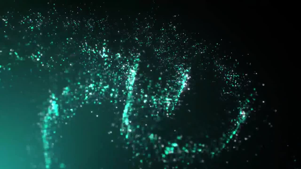 Space particle Galaxy Animated Background