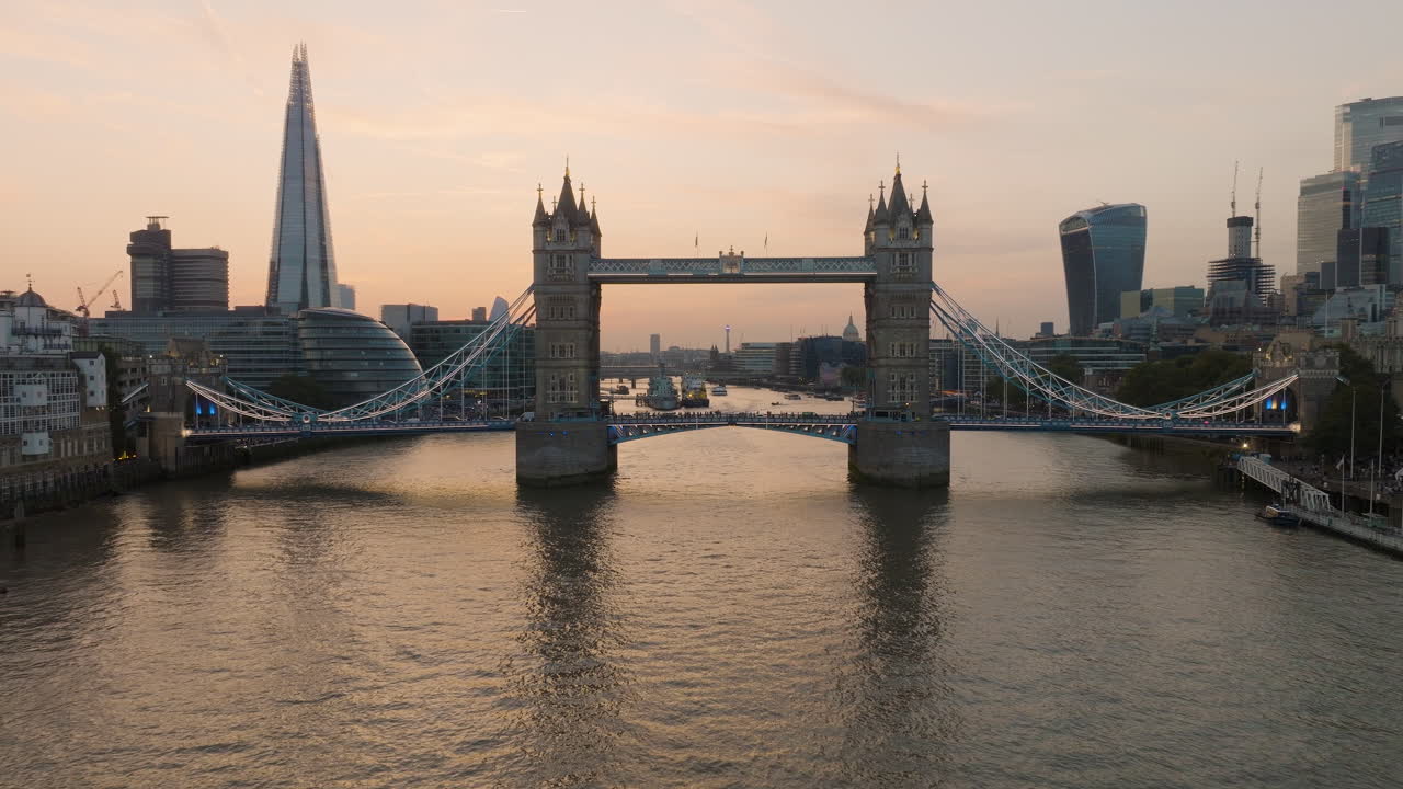Tower Bridge, London at Sunset