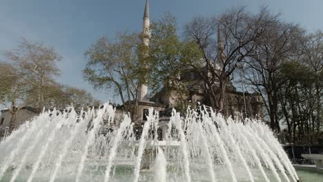 eyup mosque and fountain video