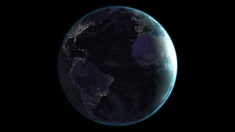 imagen ilustrada de la tierra