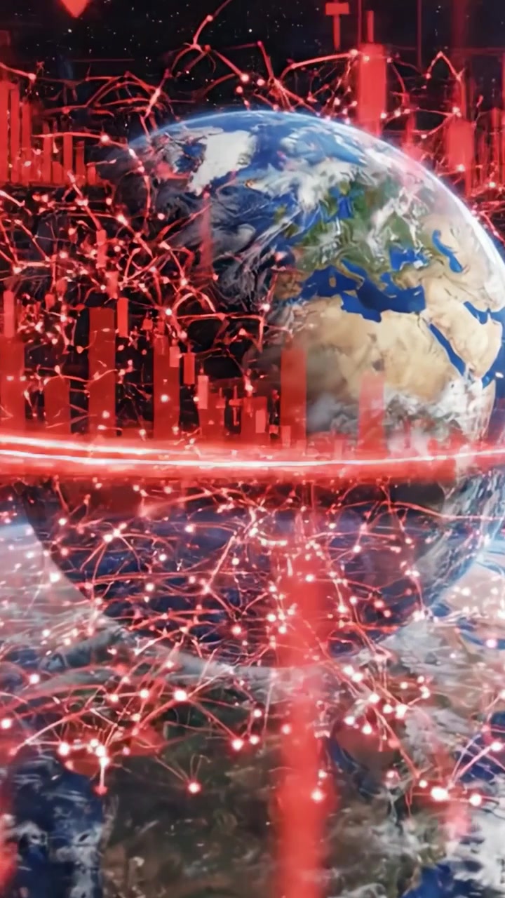 Una Doppia Prospettiva sulla Terra: La Trasformazione del Nostro Pianeta Catturata Attraverso la Visualizzazione Digitale e le Tendenze dei Dati nel Tempo.