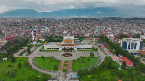 casa del parlamento gobernante de katmandú, nepal