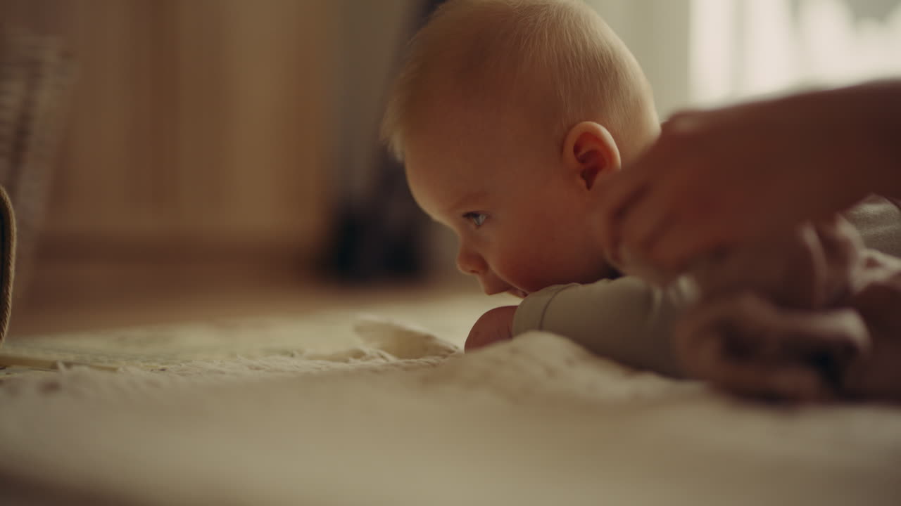 Baby During Tummy Time