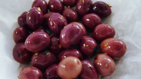 red olive tapas in a bowl