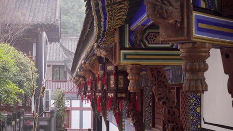 antique buildings in the temples