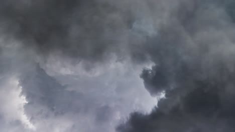 storm clouds, cumulonimbus rain clouds and a severe thunderstorm