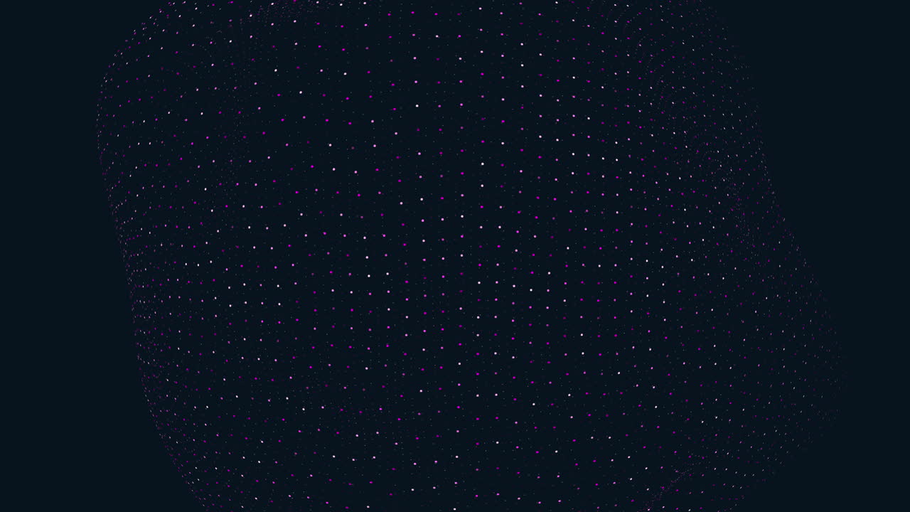 Contrasting monochrome dot pattern on dark background