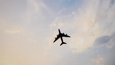 airplane in flight