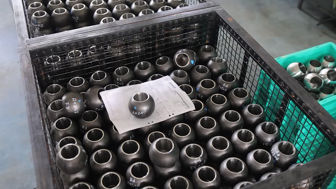 metal ball in the workshop, Industry 5.0, industrial 4.0 concept