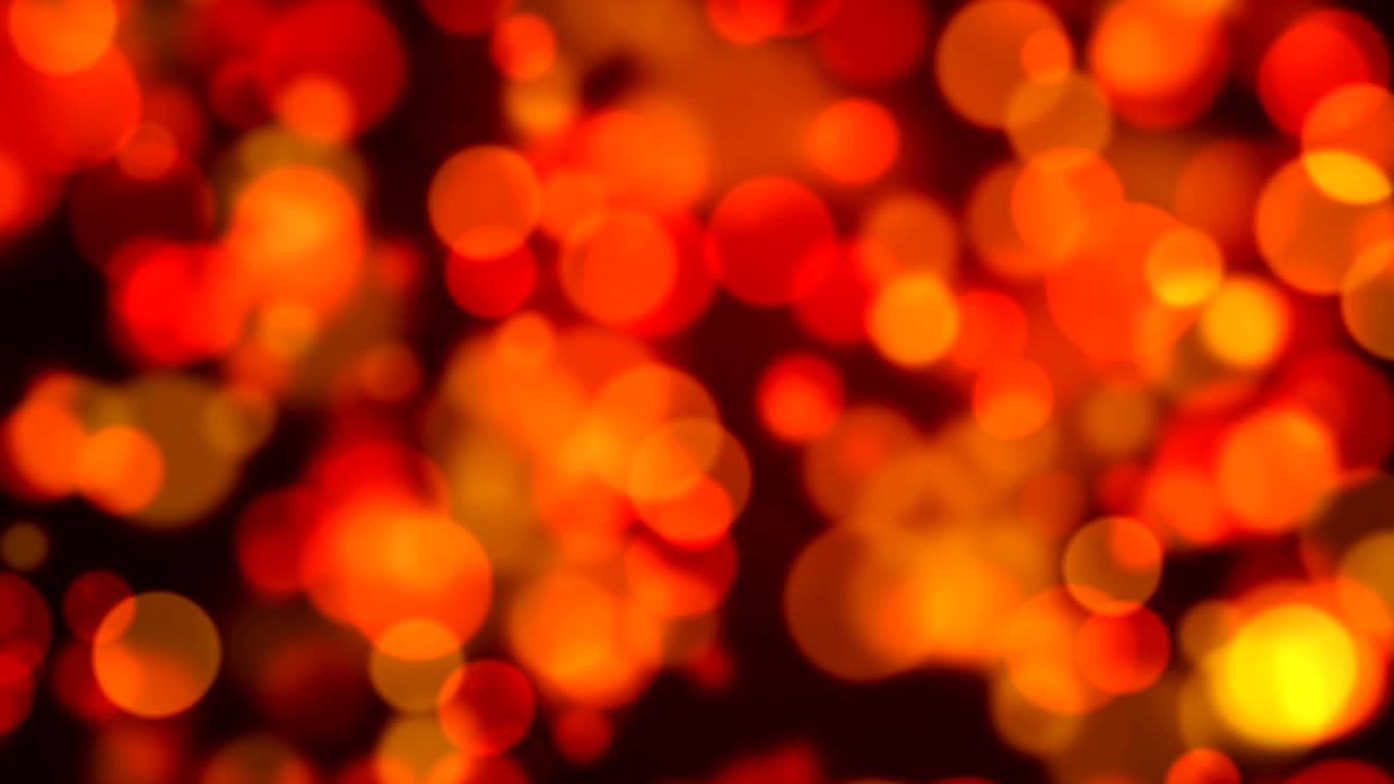las luces bokeh brillantes.