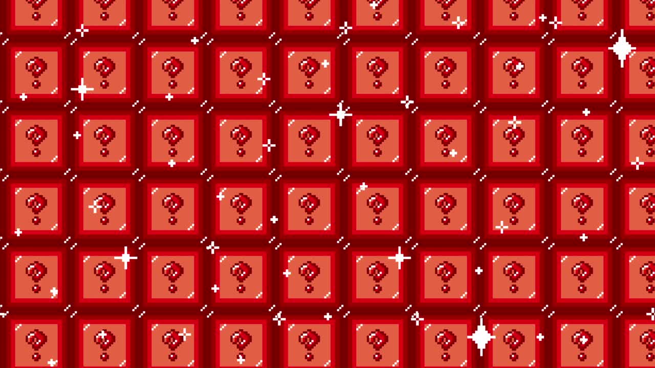Pixel art tile question mark Looping animated background. 1080p (4).mp4