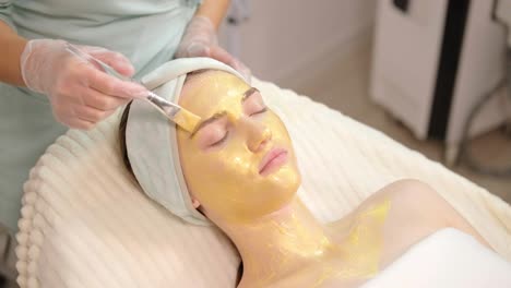 professional face care procedures in the modern cosmetology clinic