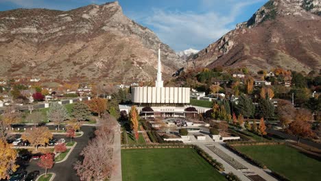 Templo-De-Provo-Para-La-Iglesia-De-Jesucristo-De-Los-Santos-De-Los-Ultimos-Dias,-Antena