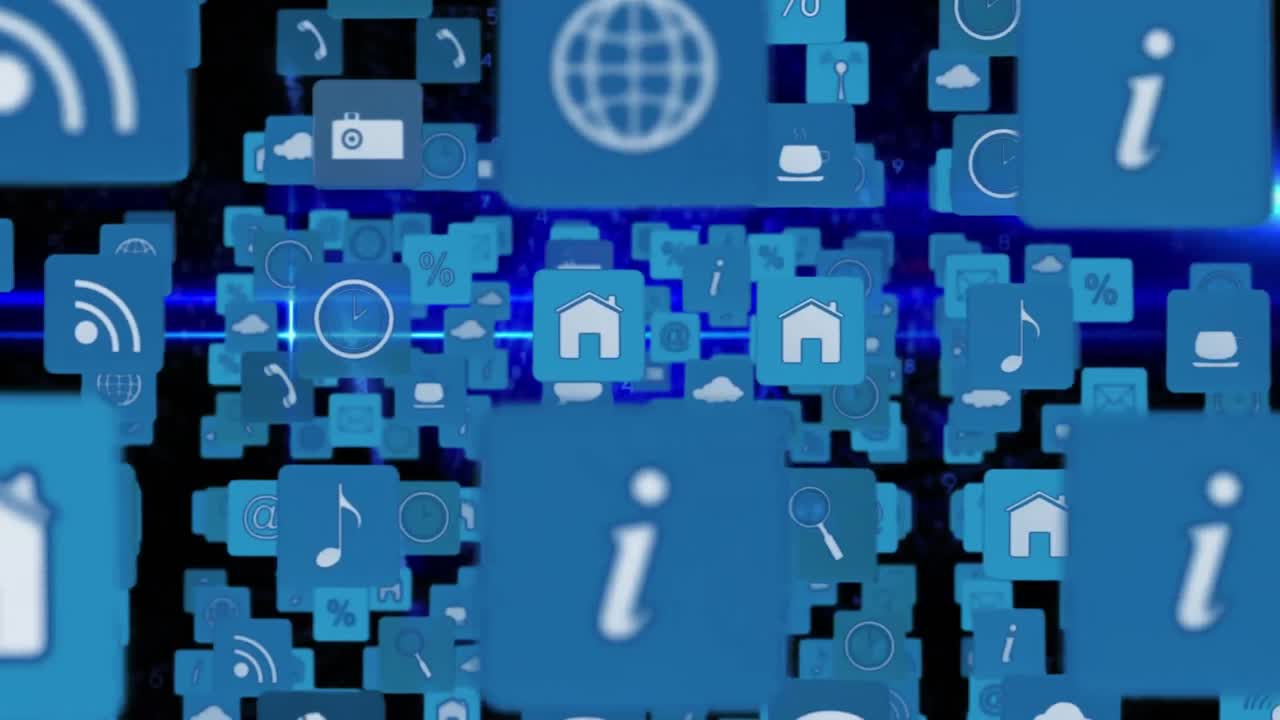 y iconos de aplicaciones en línea