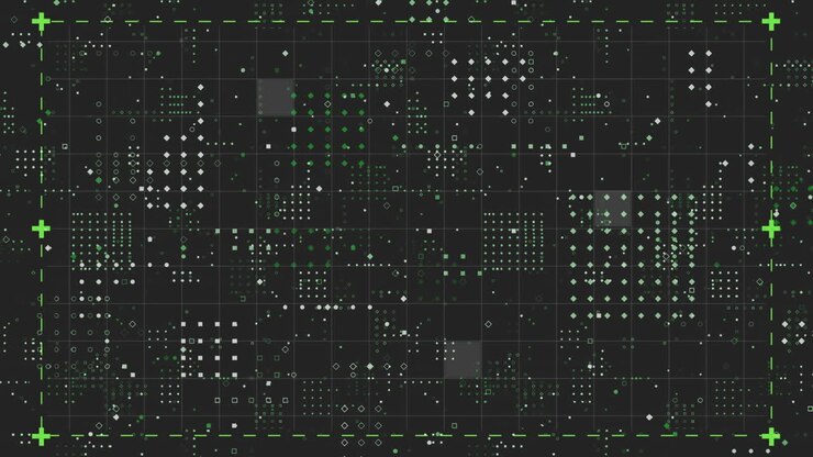 Animation of markers and data processing