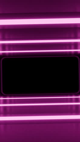 purple neon geometric background